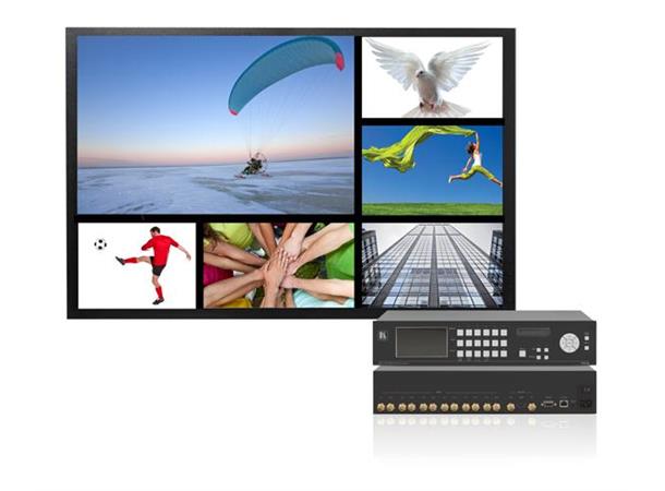 Kramer 3G HD - SDI Multiviewer 2U 6xSDI til HDMI 3Gbps RS232